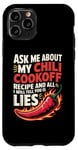 Coque pour iPhone 11 Pro Demandez-moi sur ma recette de cuisson au chili et tout ce que je vais vous dire