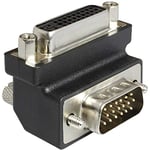 DeLOCK adaptateur DVI 24+5 Pin femelle > VGA 15 Pin - prise mâle 90° gewinkelt, 65425