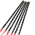 6 ST Vattentät DC 12V Motor LED Strip Underkroppsljus för bil Red 2