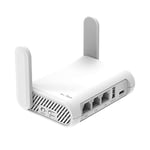 GL.iNet GL-SFT1200 (Opal) Routeur WiFi de Voyage sécurisé - Internet sans Fil Gigabit Ethernet Double Bande AC1200 | IPv6 | USB 2.0 | MU-MIMO | 128 Mo de RAM | Pont répéteur | Mode Point d'accès