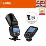 Godox V1C TTL 1/8000s HSS Round head Speedlite Flash with Xpro Trigger for Canon