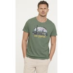 T-shirt Lee Cooper  T-shirt ACARI Kaki