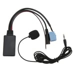 Bluetooth5.0 AUX IN-kabel 3,5 mm uttag ISO 8Pin 7 607 897 093 Handsfree-mikrofonersättning för Bora för Blaupunkt