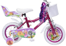 Pedal Pals Princess 12 Inch Wheel Size Girls Mountain Bike