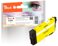 Kompatibel med Peach Epson WorkForce Pro WF-4740 DTWF bläckpatron, 24ml, Gul