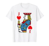 Jack of Hearts Costume T-Shirt Halloween Deck of Cards Shirt