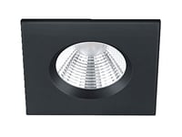 Trio Leuchten 650610132 Luminaire, Métal, Noir Mat, 85x85mm