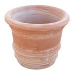 Biscottini Vase Terre Cuite Grande Extérieur Pot de Fleur Plantes Anti Givre