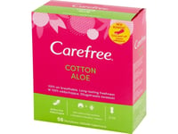 Carefree Cotton Aloe Sanitary Pads 1Op.-56Pcs