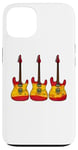 iPhone 13 Electric Guitar Spanish Flag Guitarist Musician Spain Case