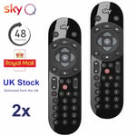 2 x REPLACEMENT REMOTE CONTROL FOR SKY Q INFRARED TV UK SELLER FAST&FREE NEW