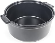 Peugeot - Appolia Soufflé Dish - Ceramic Ovenware with Handles - Slate, 22 cm,