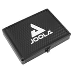 JOOLA ALU BAT CASE Coffret en aluminium noir pour raquettes de tennis de table, Taille unique