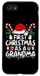 iPhone SE (2020) / 7 / 8 First Christmas As A Grandma Family Matching New Grandmother Case