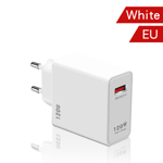 120W snabbladdare USB-laddare vit White EU