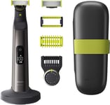 Philips Oneblade Pro 360 Face + Body, Hybrid Electric Beard Trimmer, Shaver and