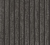 Papier peint 3D aspect bois Profhome 391094-GU papier peint intissé gaufré à chaud texturé à l'aspect de bois mat anthracite gris noir 5,33 m2