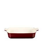 Le Creuset Rektangulär ugnsform Heritage stengods 32 cm Röd