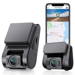 VIOFO Dual Dash Cam, 2K 1440P 60fps+1080P 30fps, Built-in 16GB eMMC Storage, Front and Rear Dash Camera with Wi-Fi GPS, Parking Mode, Emergency Recording (A129 Plus Duo+Built-in 16GB)