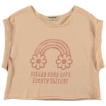 Tocoto Vintage T-shirt Med Tryck Rosa | Rosa | 8 years