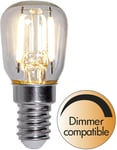 E14 Päron Dimbar 1.6W 2700K 110lm Klar LED-Lampa