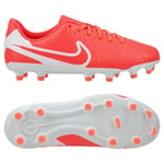 Nike Tiempo Legend 10 Club Mg Mad Energy - Hot Lava/vit Barn, storlek 33