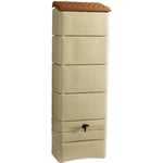 Récupérateur d'eau mural - BELLI - 300 L - Beige