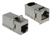 Keystone Module RJ45 jack > RJ45 jack Cat.6 90°