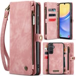 CaseMe Samsung Galaxy A16 Fodral 008 Series Löstagbart Skal Rosa