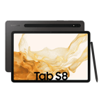 Samsung Galaxy Tab S8 Wifi - PREMIUM 128 GB / Premium / Grå