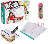 Tech Deck - Finger Skate - Park X-Connect Sky Brown - Produit Officiel sous Licence Jeux Olympiques Paris 2024 - Skatepark Modulable - Mini Skate Doigt - Jouet Enfant - Jeu Enfant 6 Ans et +