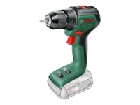 Bosch Universaldrill 18V-60 - Drill/Driver - Trådløs - 2 Hastigheter - Nøkkelfri Borhylse 13 Mm - 60 N·M - Uten Batteri, Ingen Lader - 18 V - Solo