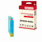 NOPAN-INK - x1 Cartouche compatible pour EPSON 405 XL 405XL Cyan (Valise) pour Epson Workforce Pro WorkForce Pro WF-3800 Series WorkForce Pro WF-3820