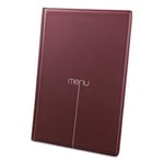 DAG Style Risto Porte-Menu, PVC, Bordeaux, A4 (pour Feuilles 21 x 29,7 cm)