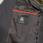 BNWT Paul Smith Luxury Mens Slim Blazer Charcoal Chambray Mr Porter 40R RRP £345