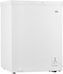 SIA SCF150WE Freestanding 142L White Chest Freezer With Wire Basket, 63.6cm E 2