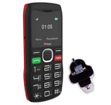 TTfone TT880 Easy-to-Use Big Button Mobile Phone with O2 Pay As You Go SIM