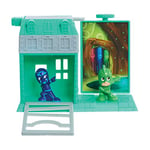 PJ MASKS JP PJMA7410 Trao & Escape Playset-Gekko & Night Ninja