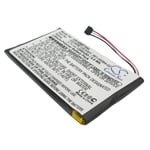 Kompatibelt med Garmin Nuvi 3750, 3.6(3.7V), 1200 mAh