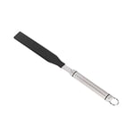 KitchenCraft Professional Plastic Spatula, Palette Knife for Baking with Stainless Steel Handle, 33 cm, Silver/Black