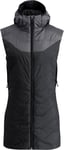 Swix Women's Infinity Insulated Long Vest Black/Magnet, XL