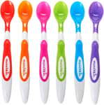 Munchkin Soft Tip Toddler & Baby Spoons, Weaning Spoons Set with... 