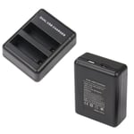 WHIPEARL GP430 Double chargeur Batterie pour GoPro Hero4 et 4+