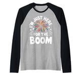 Fireworks Director I’M Just Here For The Boom Raglan Baseball Tee