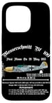 Coque pour iPhone 15 Pro Messerschmitt Fighter Art Historic: Aviation Legends