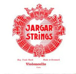 CUERDA VIOLONCELLO - Jargar (Roja) (Cromo) 3ª Fuerte Cello 4/4 (G) Sol (Una Unidad)