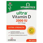 Vitabiotics Ultra Vitamin D Tablets 2000IU Extra Strength - 96 Tablets