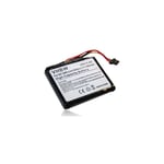 Vhbw - Batterie compatible avec TomTom Go Live 2050 World, Live 14644 gps, appareil de navigation (1000mAh, 3,7V, Li-ion)