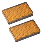 .Motorcycle Yellow Tail Brake Stop Marker Light Reflector Cover For K1200RS