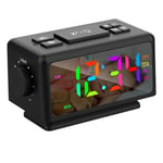 Reveil Numerique Rvb Radio-Reveil Fm Avec 2 Ports Usb Machines Sonores De Sommeil Avec Minuterie Snooze